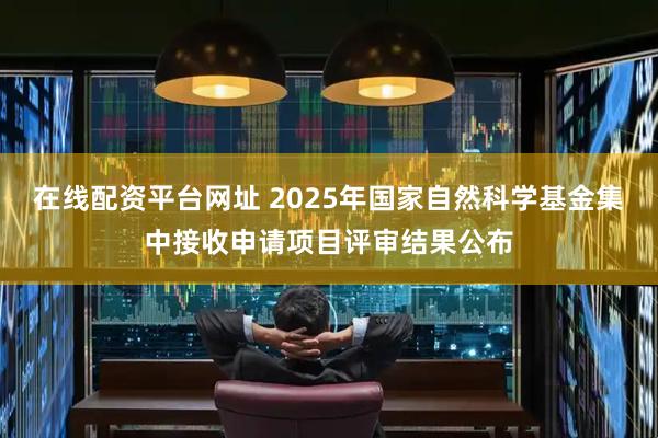 在线配资平台网址 2025年国家自然科学基金集中接收申请项目评审结果公布